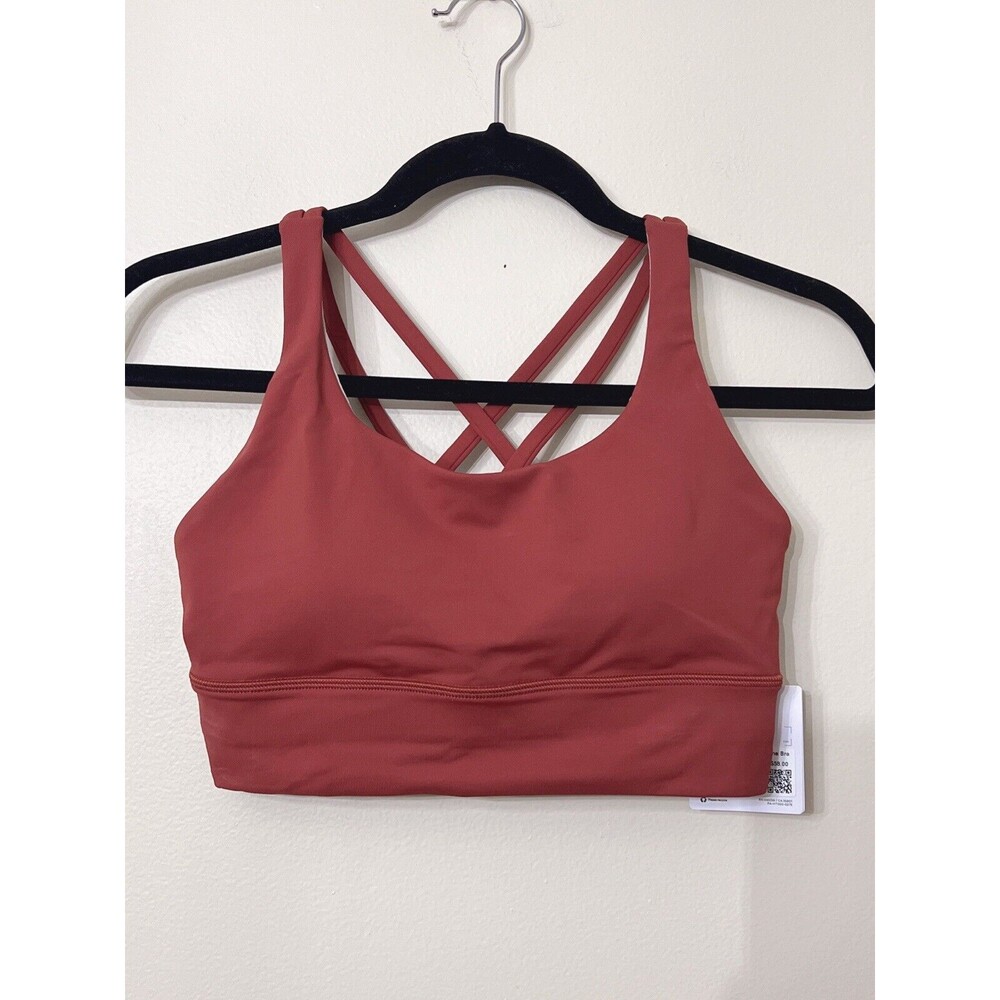 Lululemon Energy lingline Bra size 6 Medium Support B/C Cup color：TRAO NWT